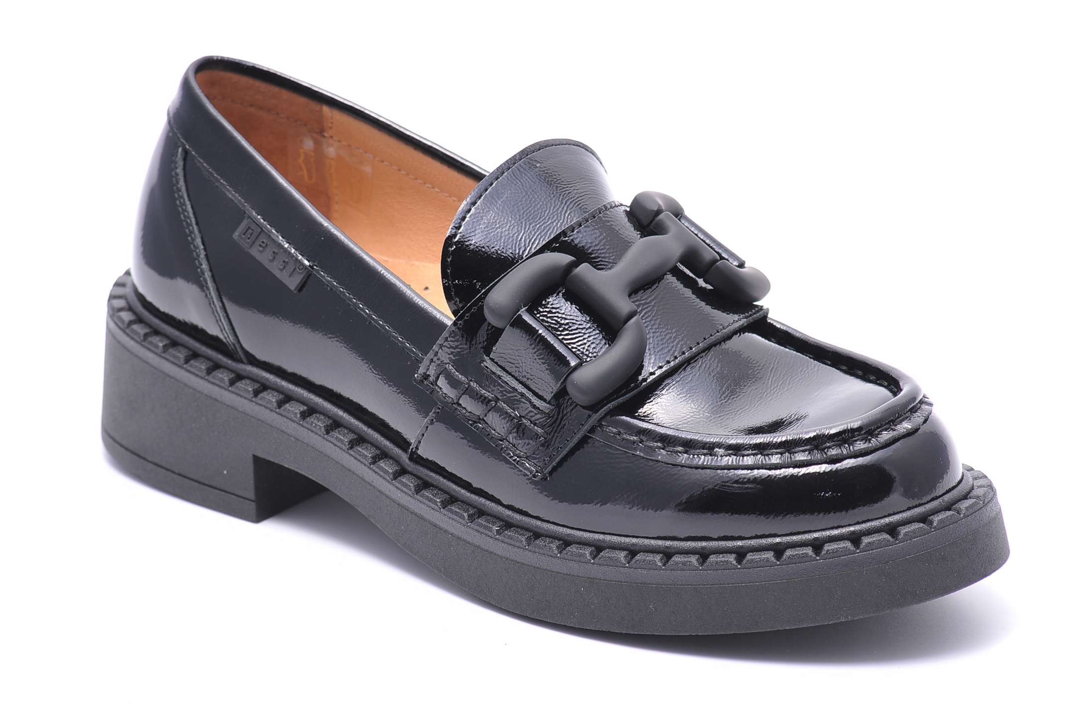 Mokasíny Nessi 22339 Černé 711 Velikost 36