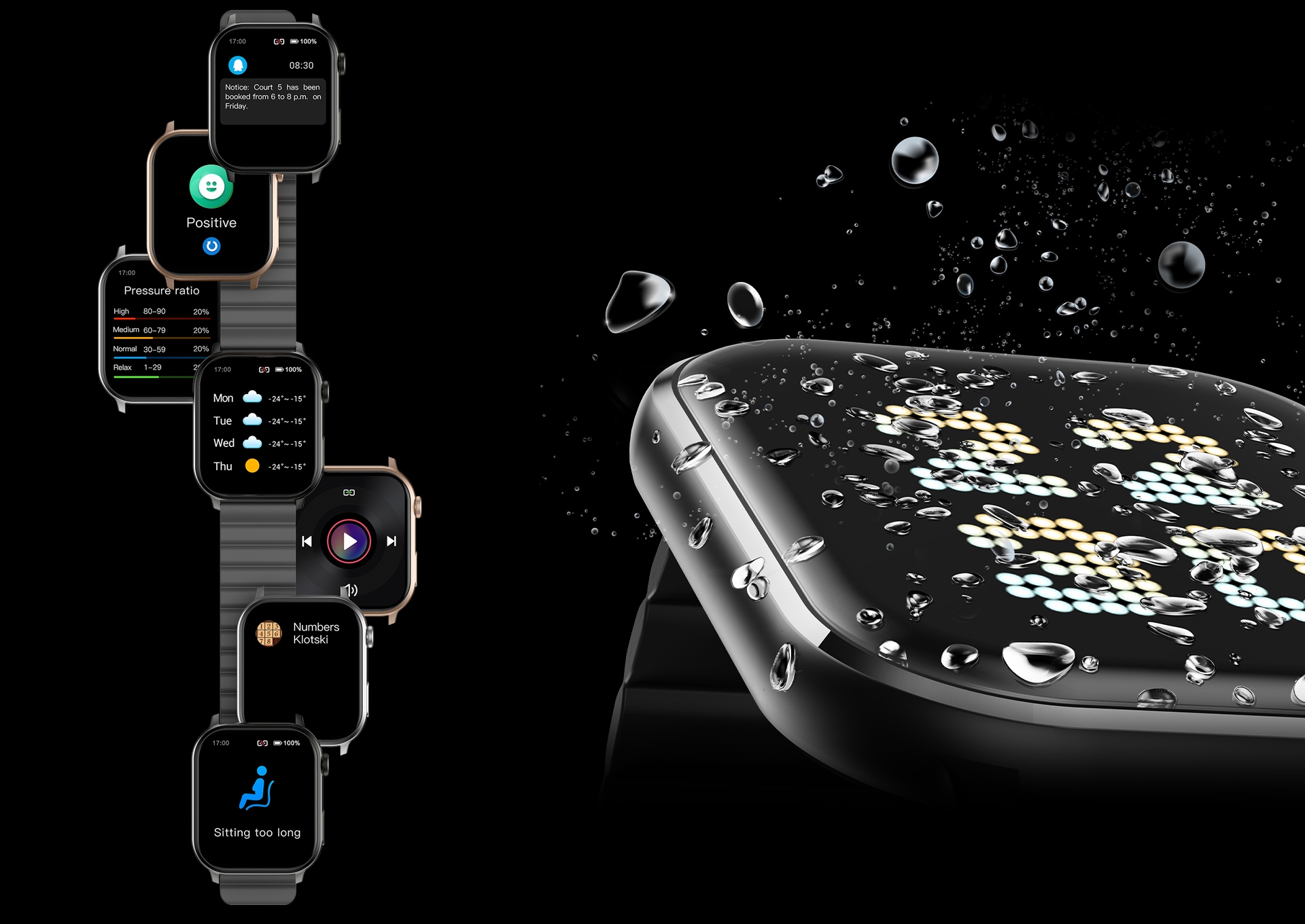 SMART WATCH BT KONVERZAČNÉ HODINKY PL JAZYK IMILAB W02 Kompatibilita systému Android iOS