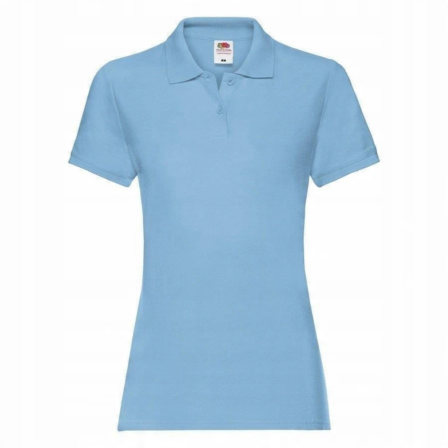

Damska koszulka polo Fruit Premium błękitna 2XL