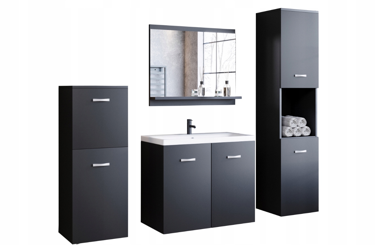 Koupelnový nábytek Mars Zrcadlo Umyvadlo