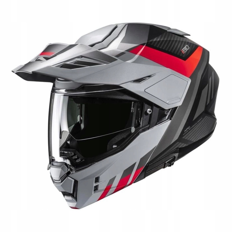 Motocyklová prilba Hjc I80 Imes Grey/red šedá červená Darčeky