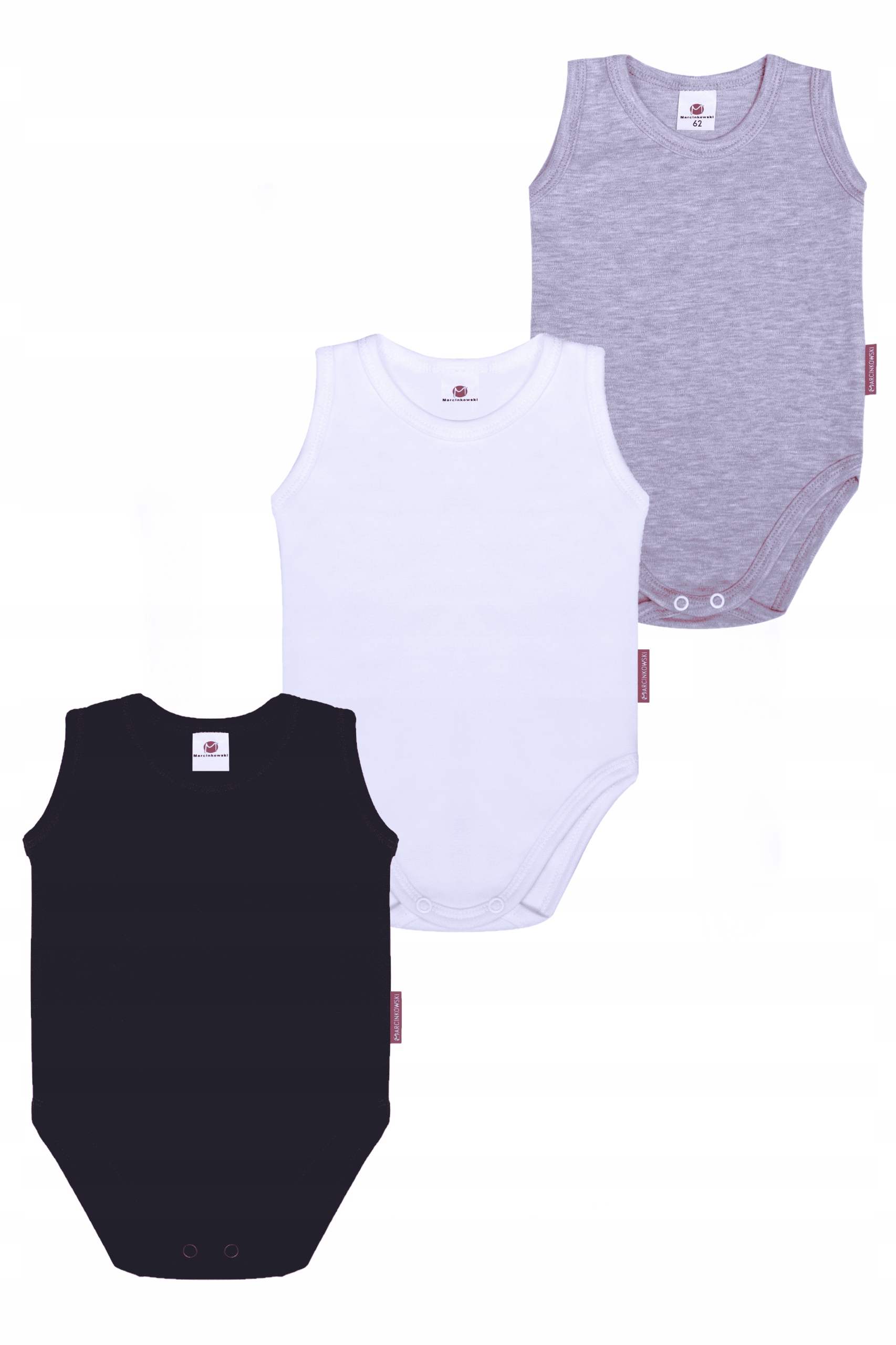 

Body Ramka 100% Bawełniane Dziecięce 3-PACK 92 CM