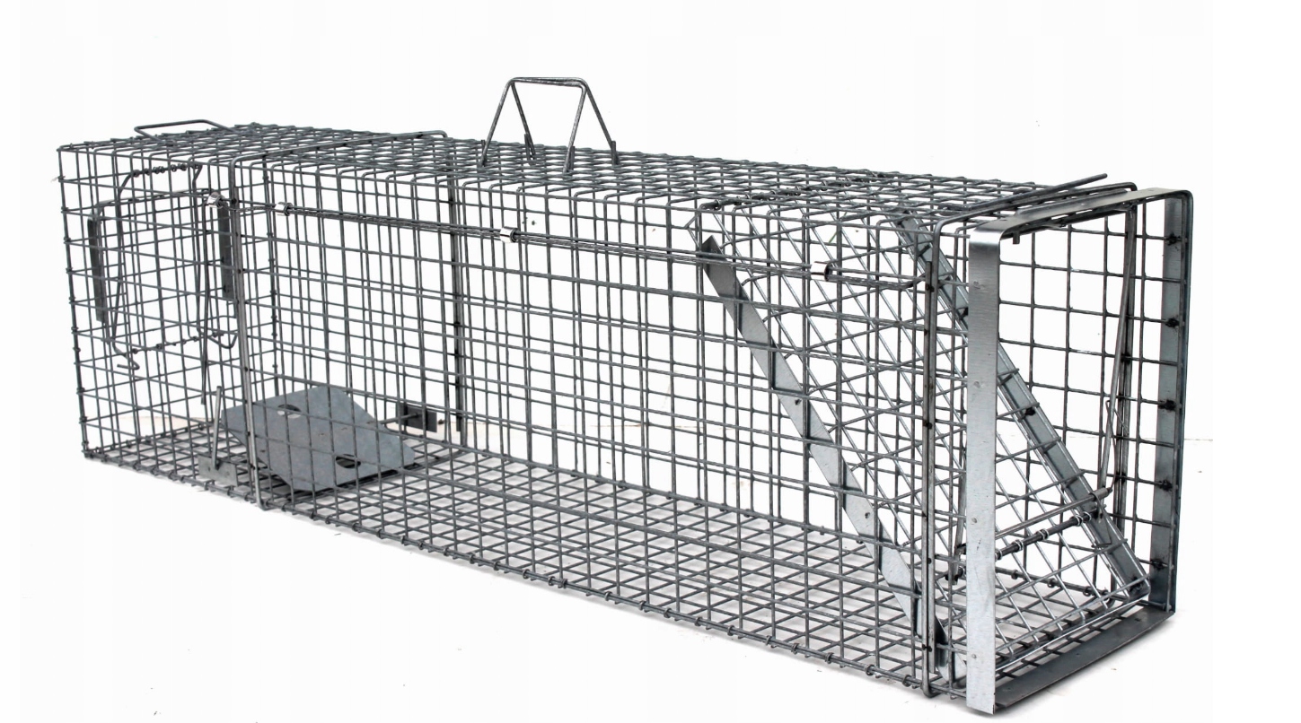 Živá Pasca Pasca na bobry, kuny, líšky, vydry, medvedíky čistotné, jazvece, mačky 105x34x42cm