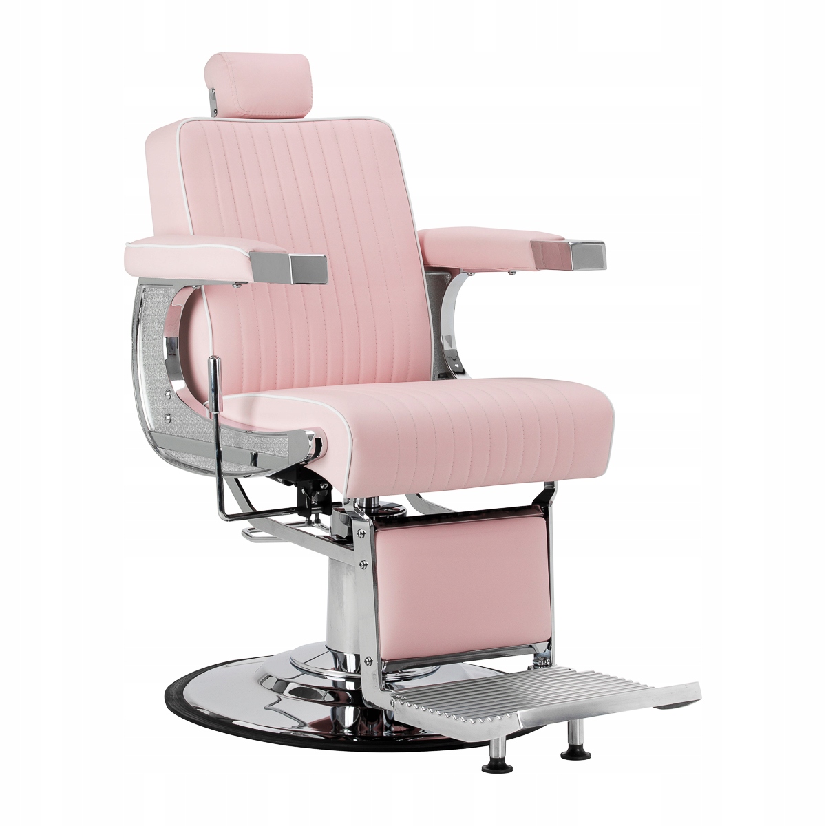 Barberské křeslo Gabbiano Visionerio růžové