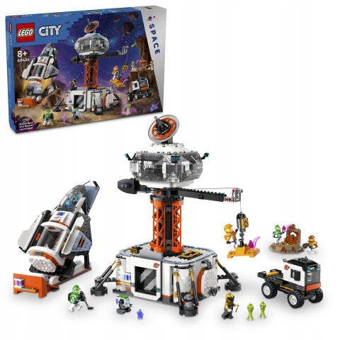 Lego City Stacja Kosmiczna I Stanowisko Startowe Rakiety 60434