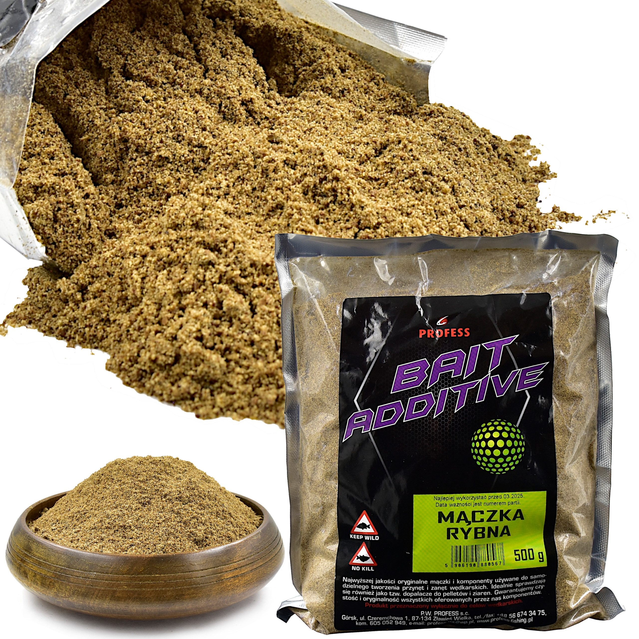 Profess Mączka Rybna Dodatek Zanętowy 500 g
