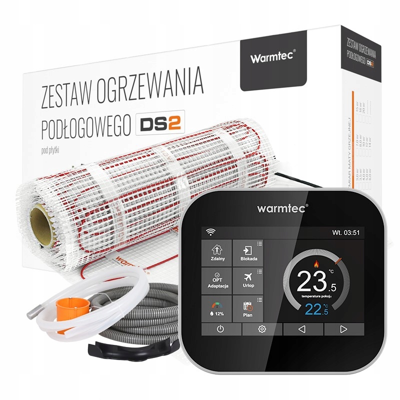 

Mata Grzejna Grzewcza Its czarny WiFi 2,5 m2