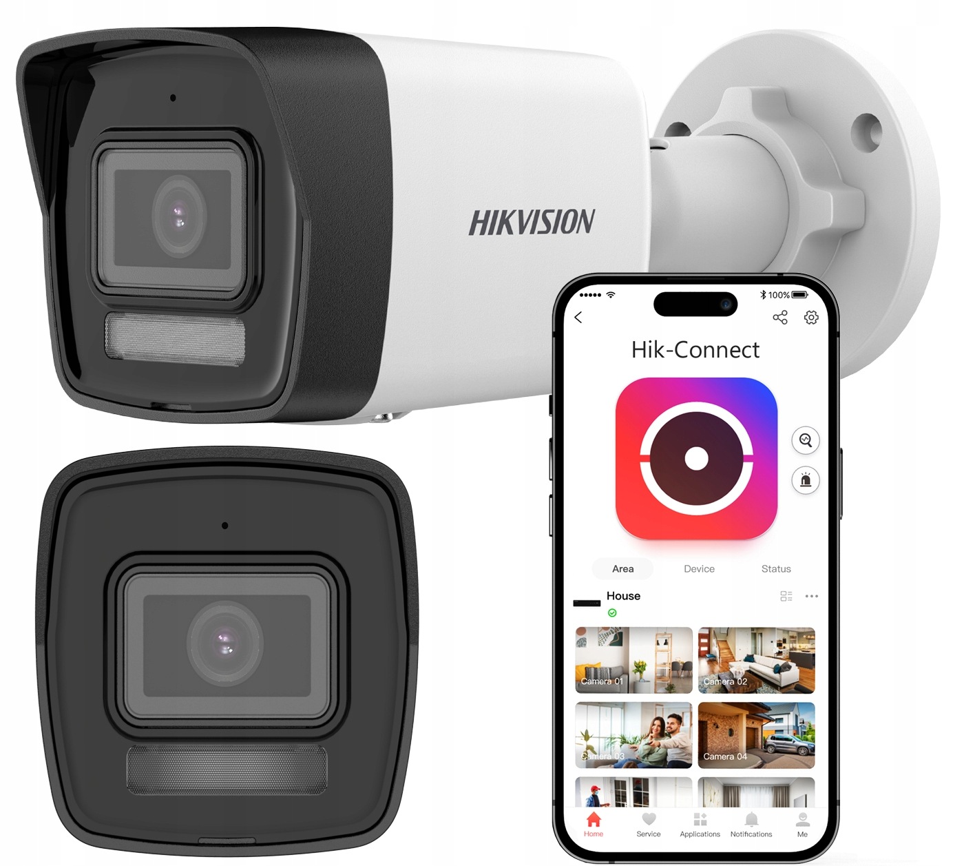 Kamera Ip Hikvision DS-2CD1061G2-LIU 2.8mm Pl