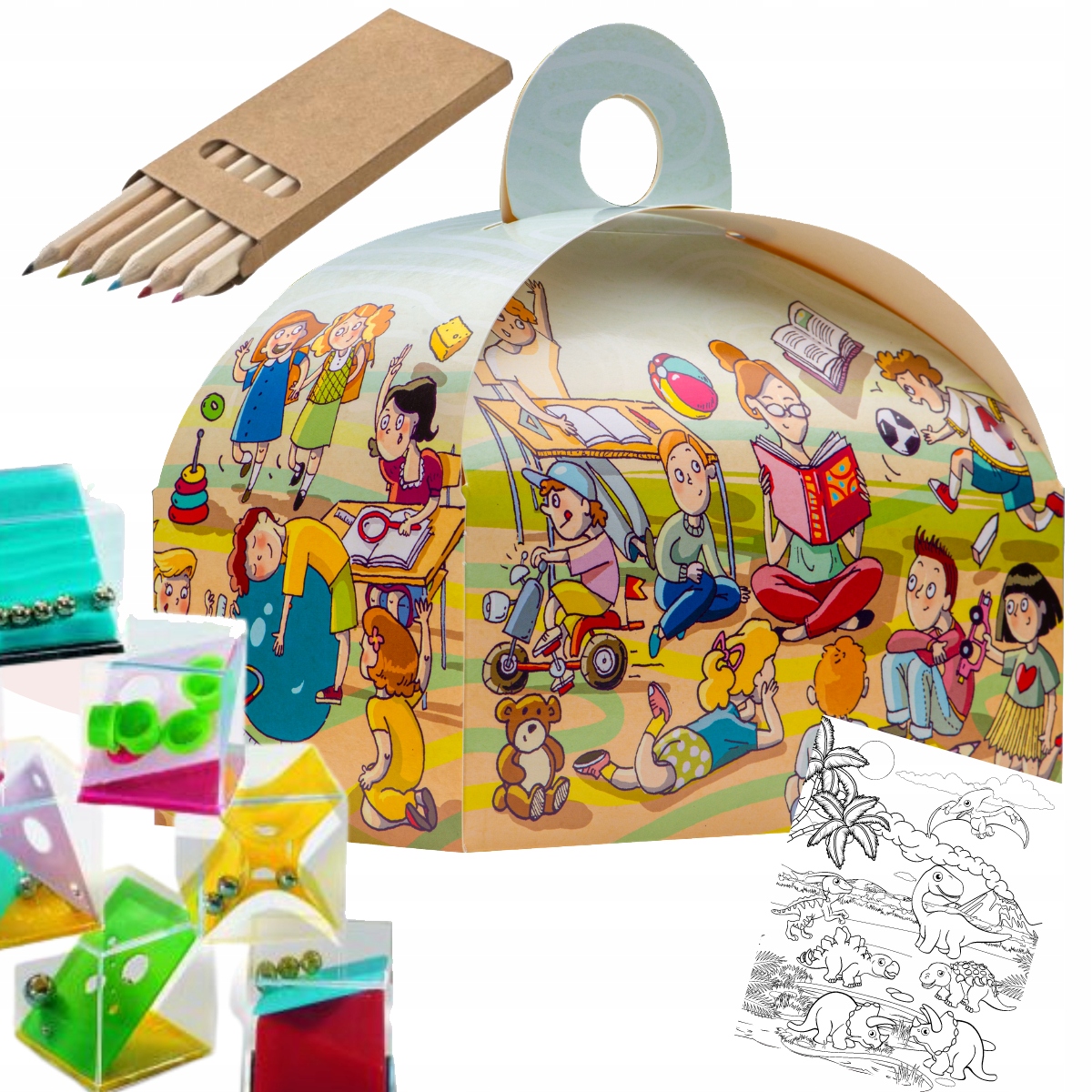 Upominki dla przedszkolaków uczniów dzieci KUFEREK