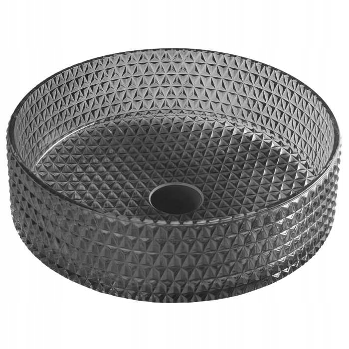 Sapho Maragua sklenená umývadlová miska čierna TY214