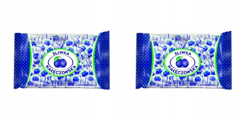 2x 1kg Solidarność Śliwka nałęczowska Cukierki