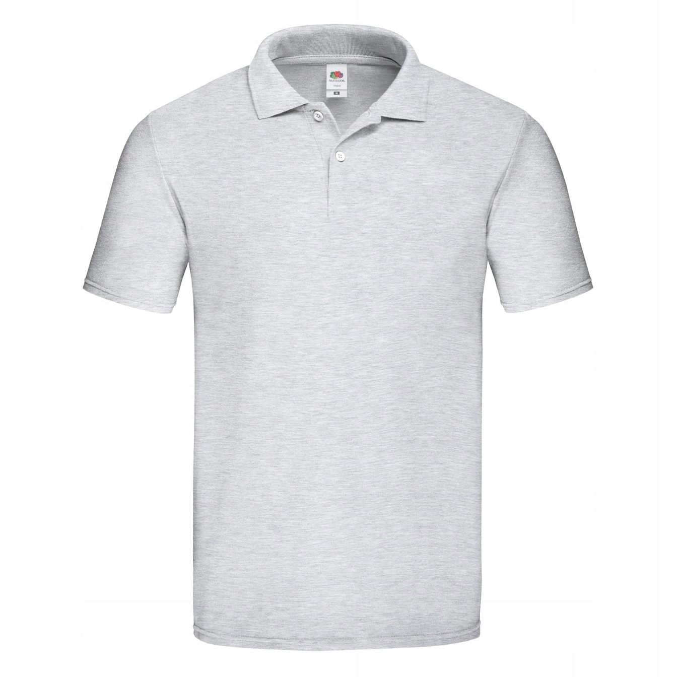 KOSZULKA Polo ORIGINAL Fruit of The Loom grey S