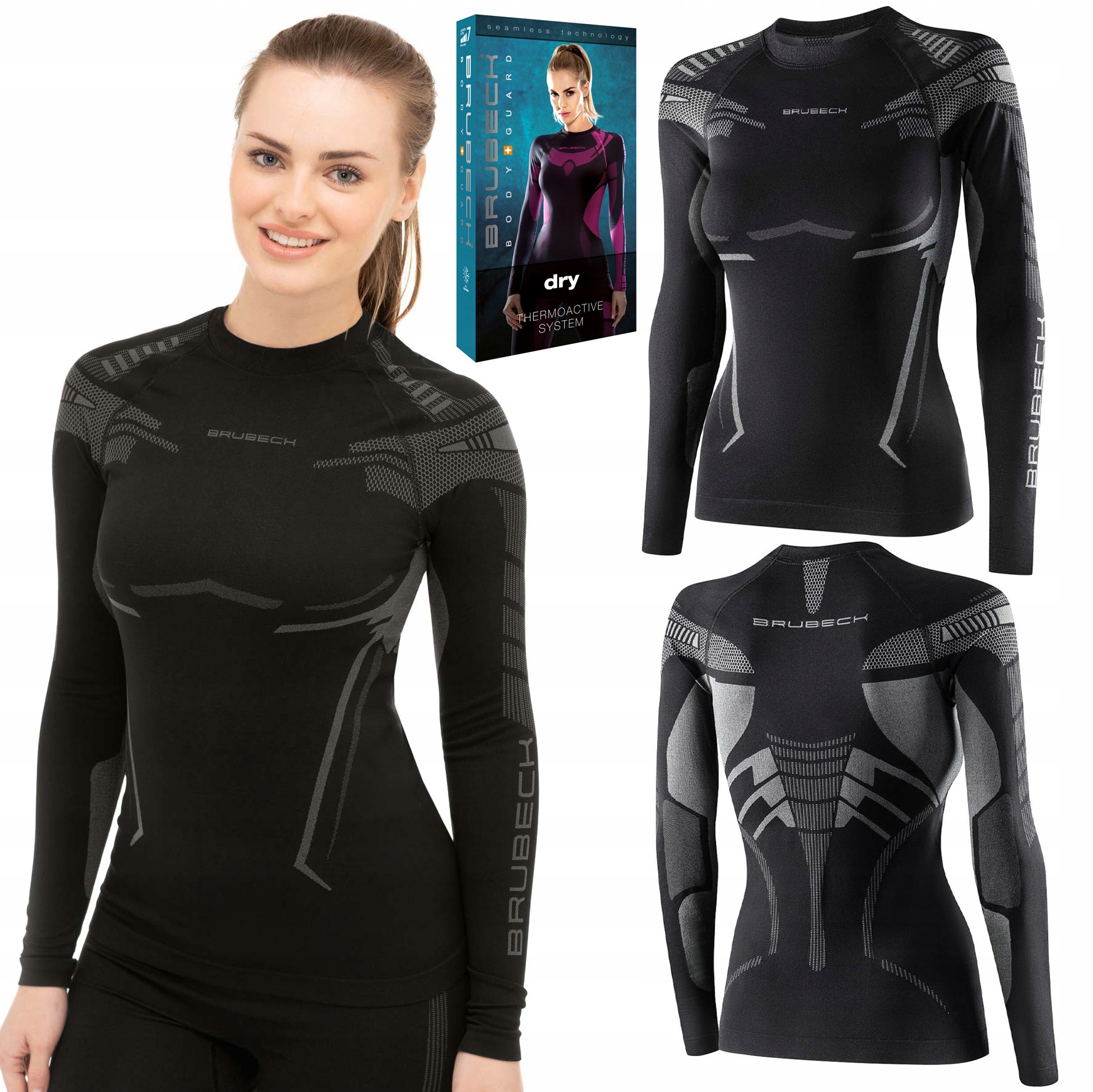 Mikina s dlouhým rukávem Brubeck Dry S