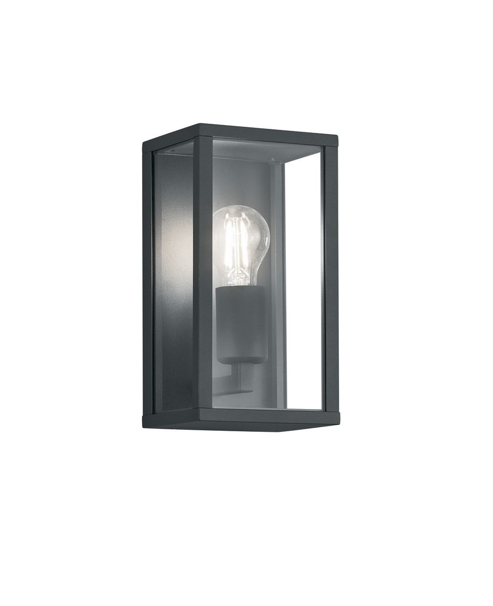 Venkovní nástěnné svítidlo Garonne 1 pro fasády antracit