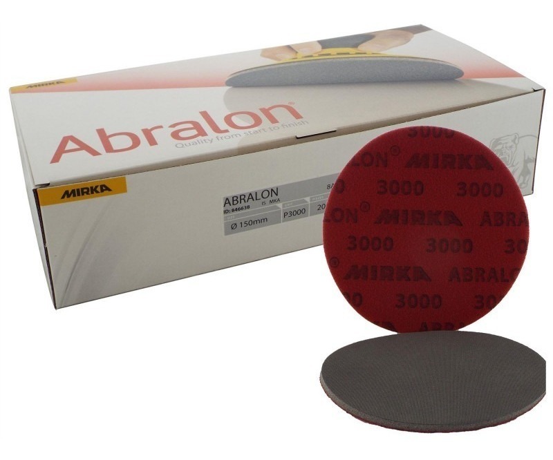 Mirka Krążek ścierny Abralon 150MM 1szt P 3000