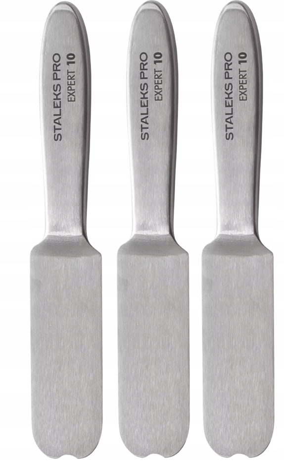 3 x Staleks Kovová základna pro struhadlo na pedikúru Expert 10 Nerezová ocel