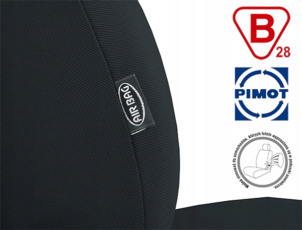 KOSZULKI POKROWCE NA SIEDZENIA FOTELE SAMOCHODOWE Producent Pok-ter