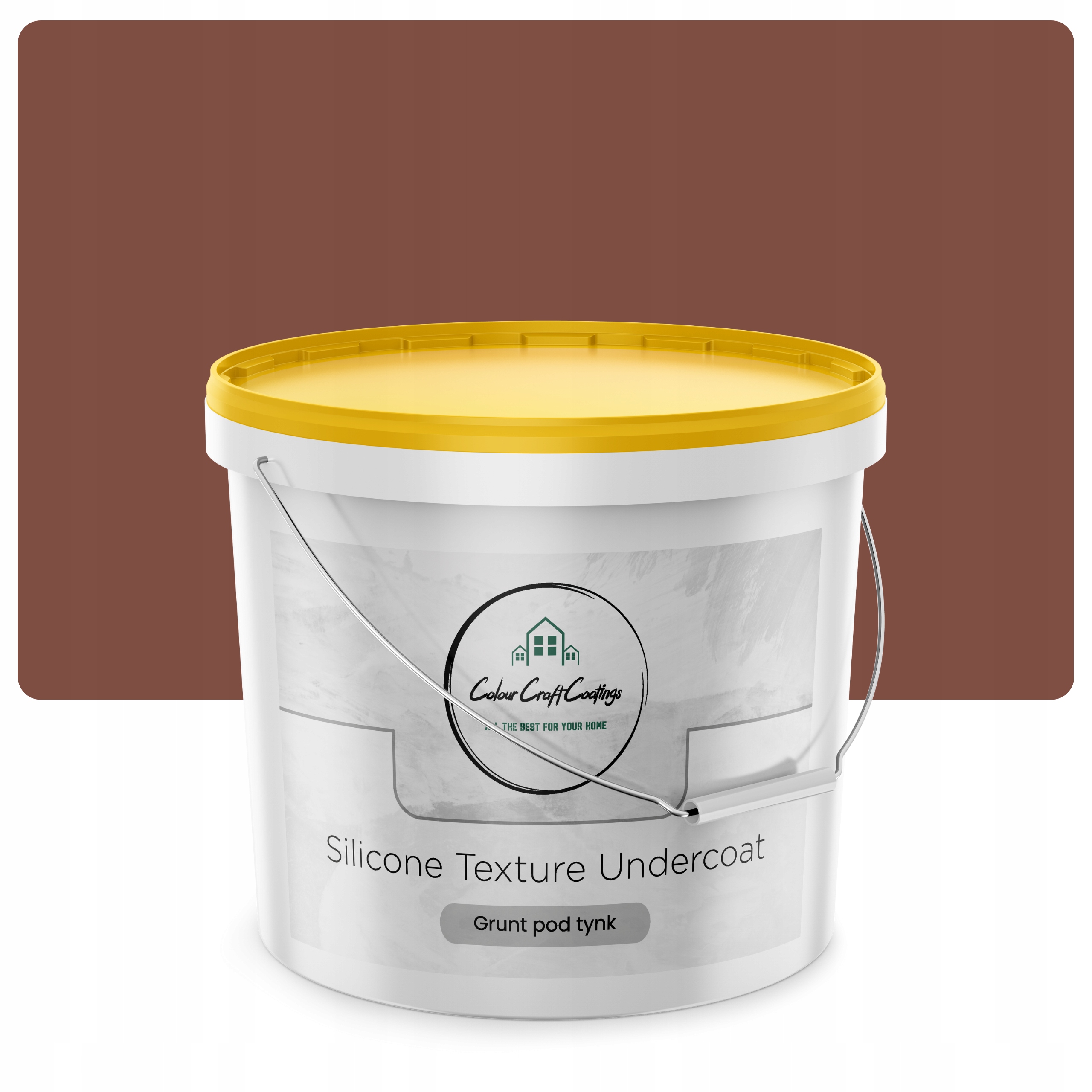 Silikonový podklad pod omítku 15 kg Tmavý bronz F326