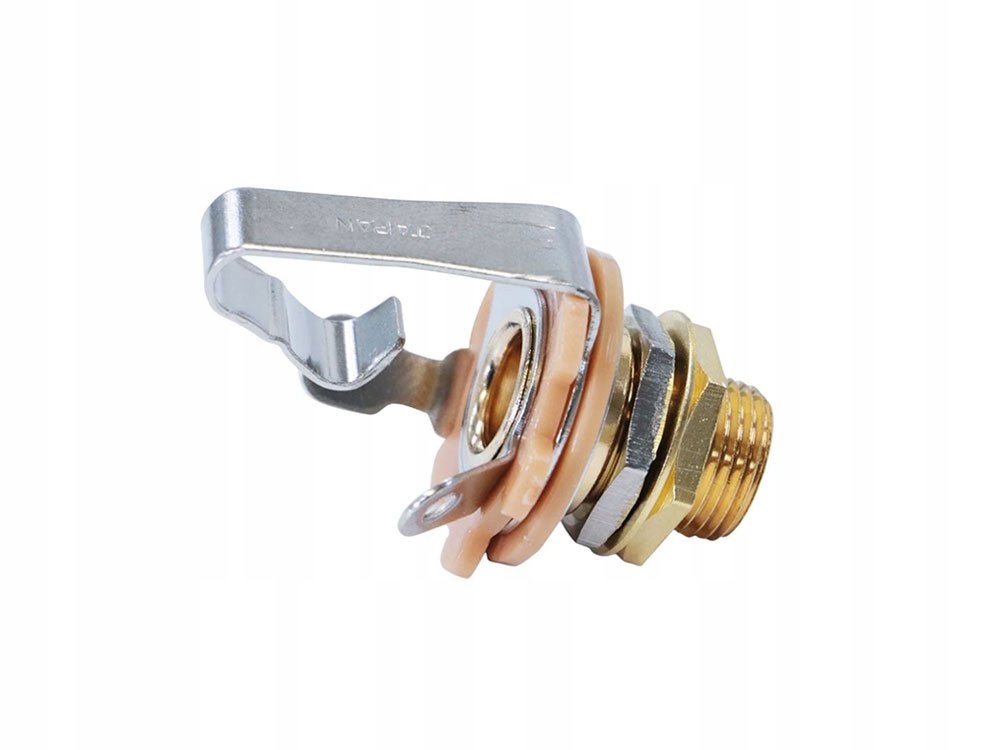 Gniazdo jack mono 6,3mm HOSCO OJ-65 (GD)