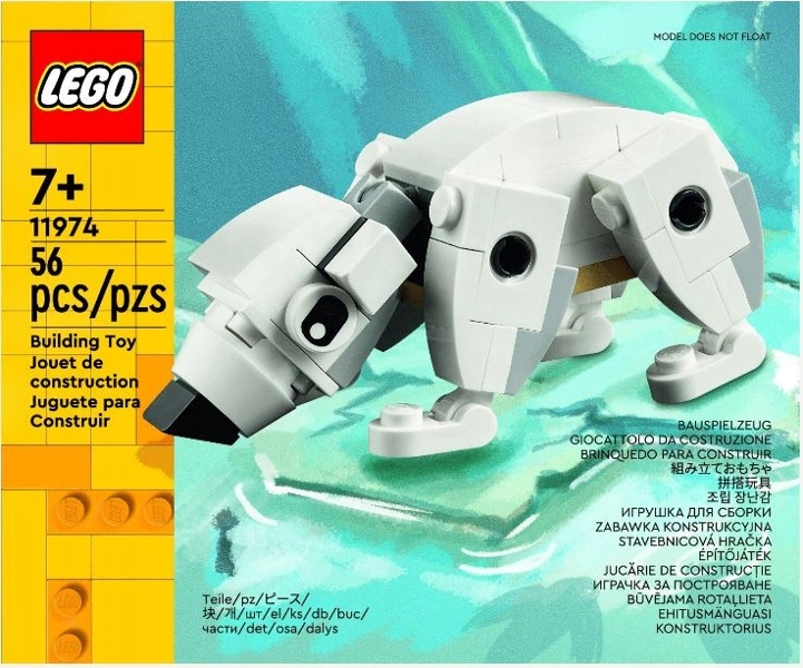 Lego Creator Lední medvěd Polar Bear Explorer 11974 Nové Stavebnice