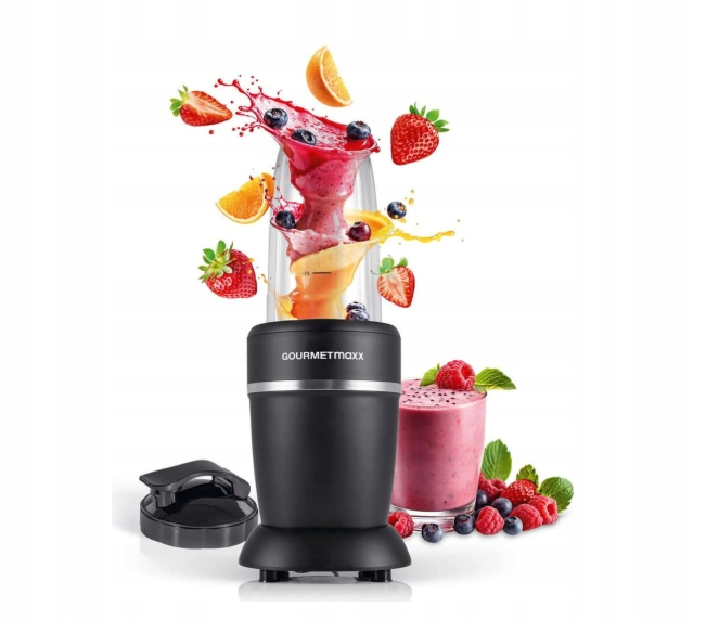 Blender GOURMETmaxx Nutrition černý matný 1000 W