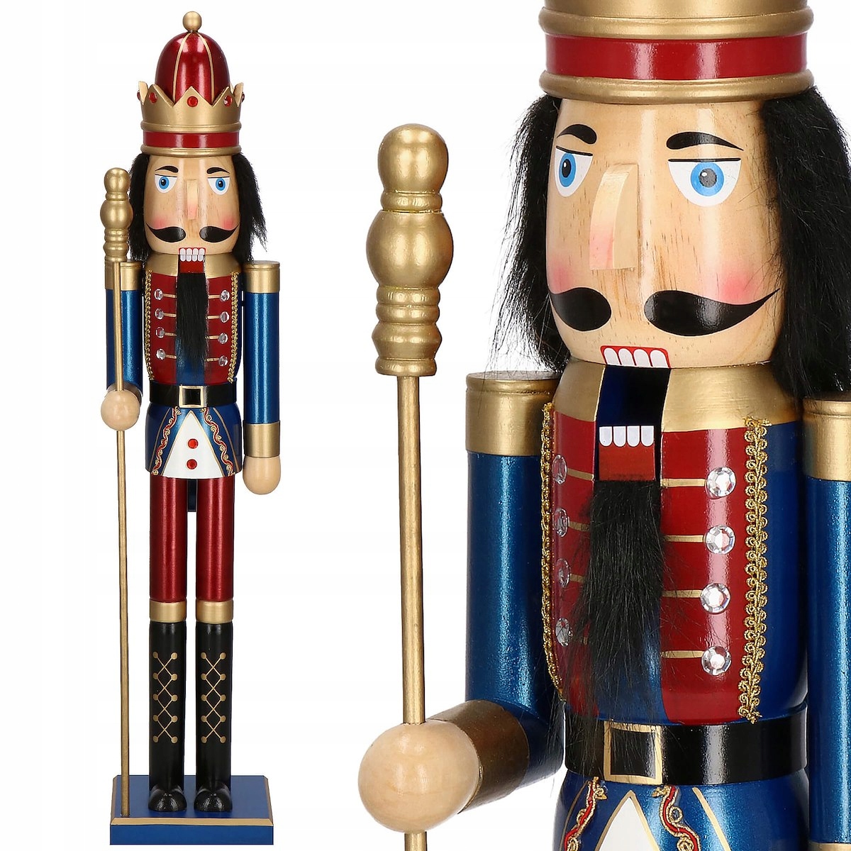 

Dziadek Do Orzechów Figurka Świąteczna 90cm