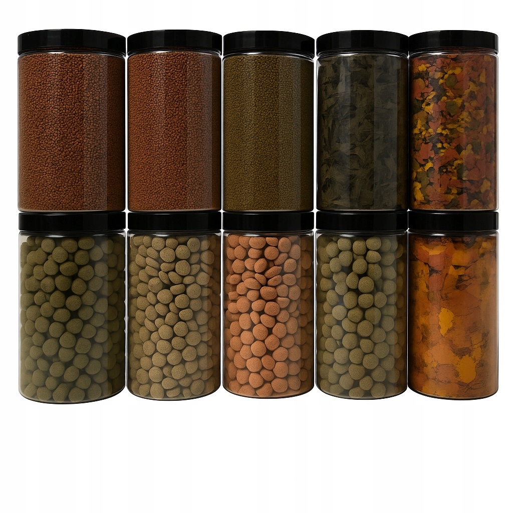 Levně Krmivo pro akvarijní ryby Premium Kompletní sada 10v1 tabletek Granule