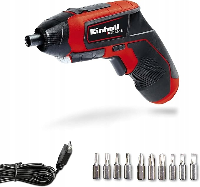 Aku Šroubovák Einhell akumulátorové napájení 3,6 V Te-sd 3,6/1 Li