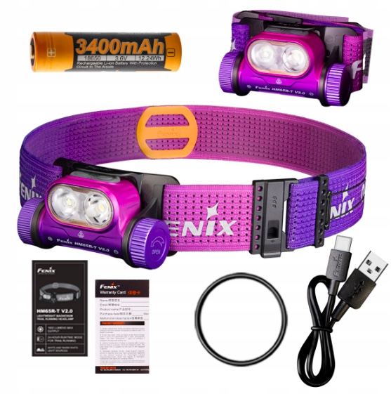 Čelovka Fenix HM65R-T V2.0 nebula 1600 lumenů
