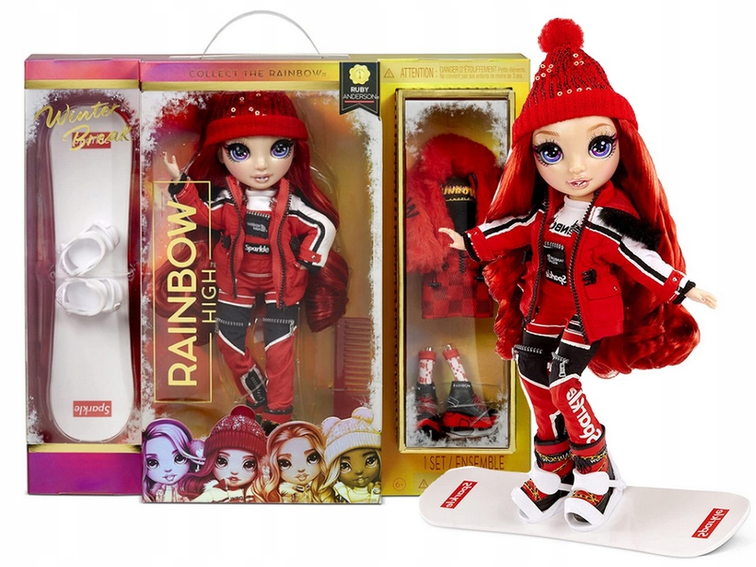 

Rainbow High Lalka Winter Ruby Anderson