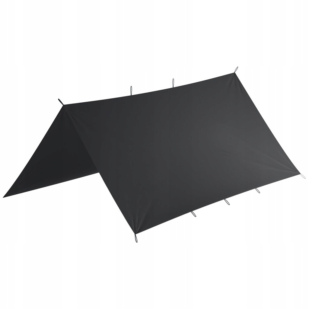 Tarp Plachta Bivaková 3x3 m Helikon Supertarp Rip-Stop Shadow Grey