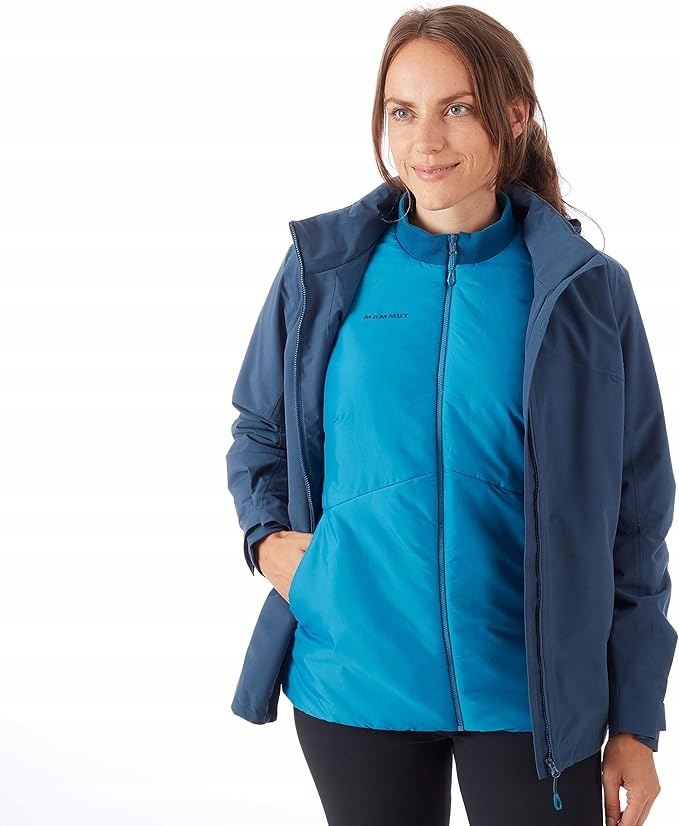 Dámská expediční bunda Mammut Trovat 3 in 1 Hs Hooded