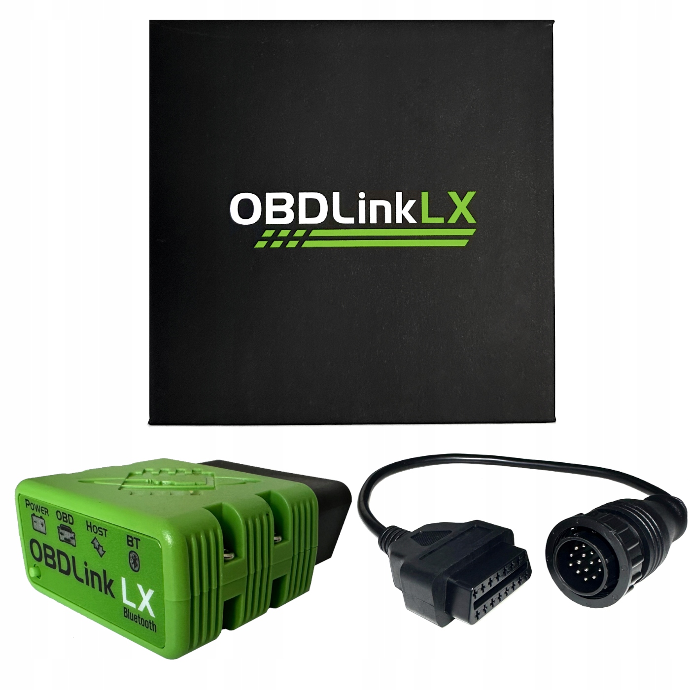 Sada OBDLink LX Diagnostické rozhranie OBD2 adaptér 14 Pin PC/Android