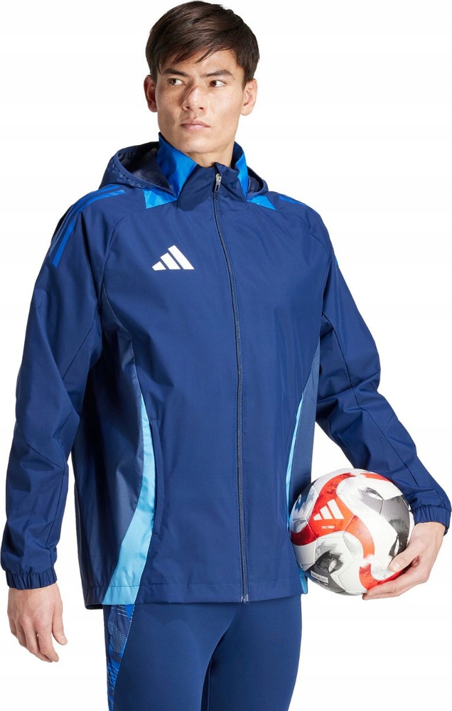 Pánská Bunda Adidas Tiro 24 Competition All-weather Modrá IR9520 velikost M