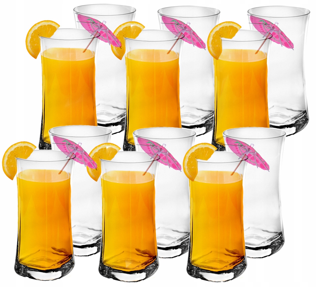 

Szklanki do drinków wody lemoniady 360ml Zestaw 12