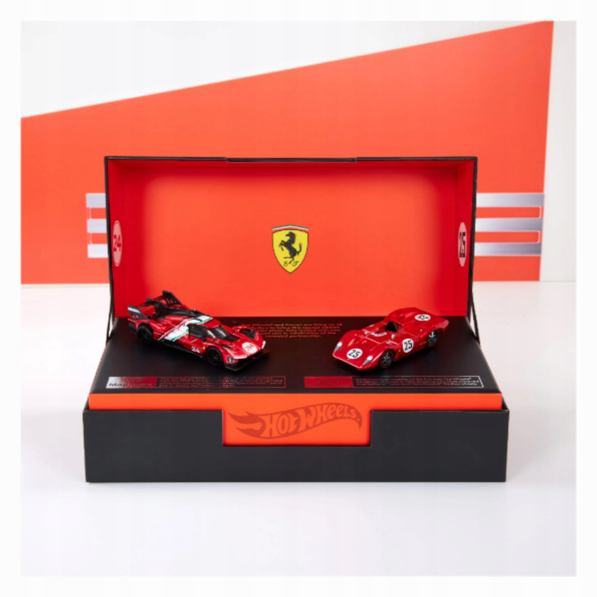 Hot Wheels x Ferrari Heritage Set 312 P i 499P Modificata • Opinie