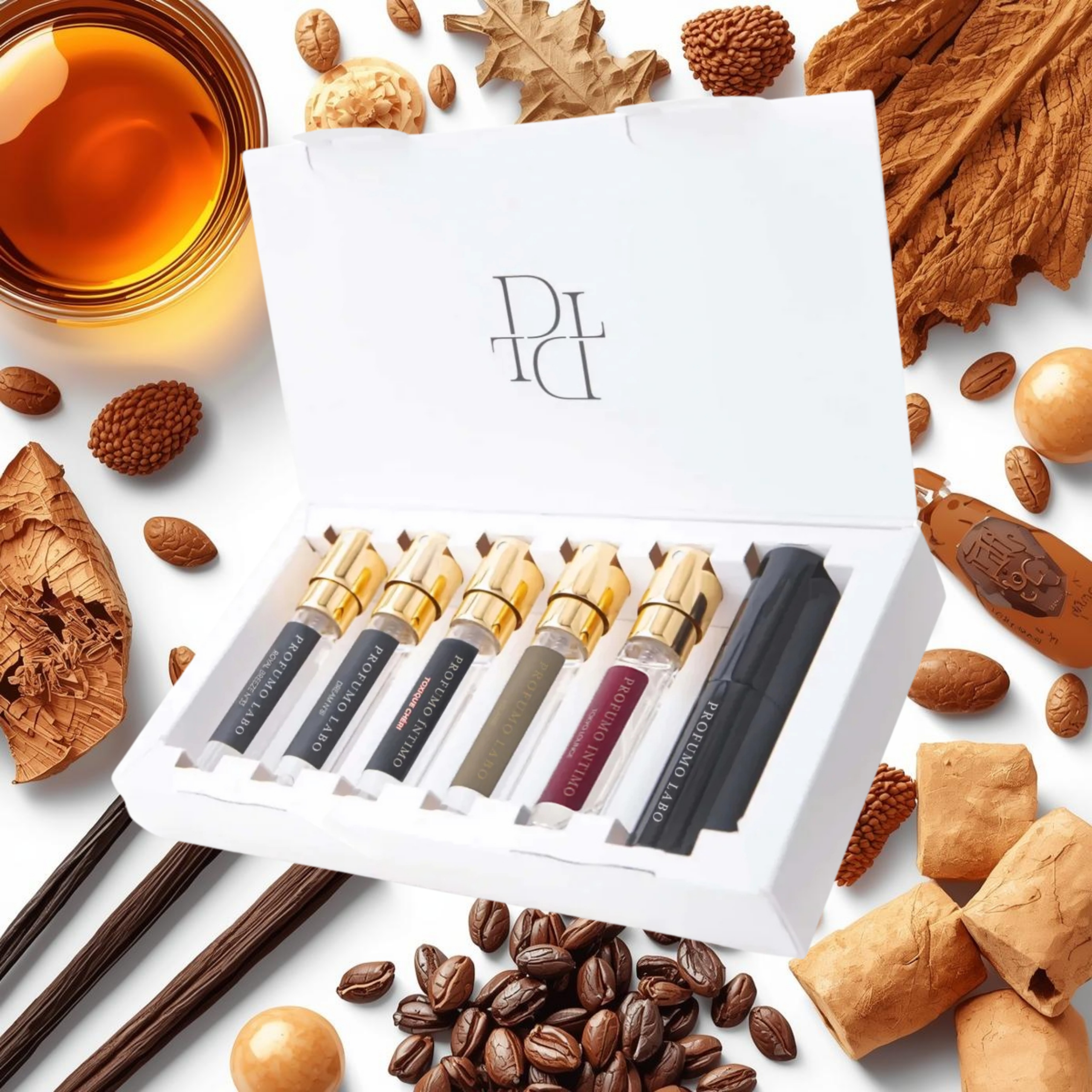 Zestaw Perfum Męskich Profumo Labo 5x8ml Premium 5+1 Etui