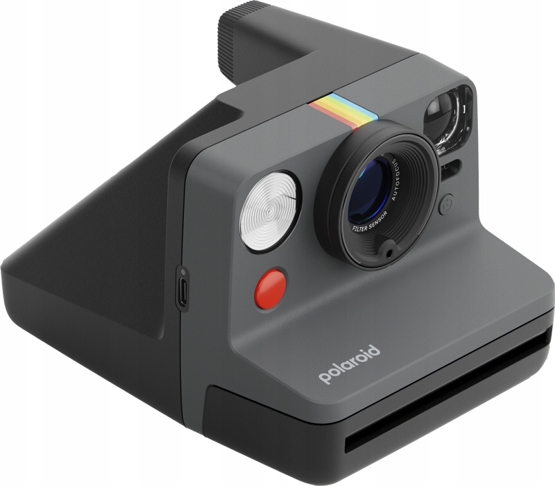 Instantní fotoaparát Polaroid Now Gen 3 Černý pro bleskové fotografie