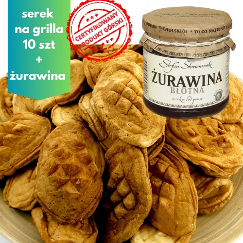 Sýrový sýr horský grilovaný 20 ks horský z Podhalí Brusinky pro oscipe