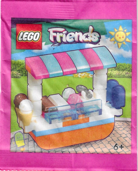 Lego Polybag 562407 Stojak na lody Friends Ice Cream Stand saszetka