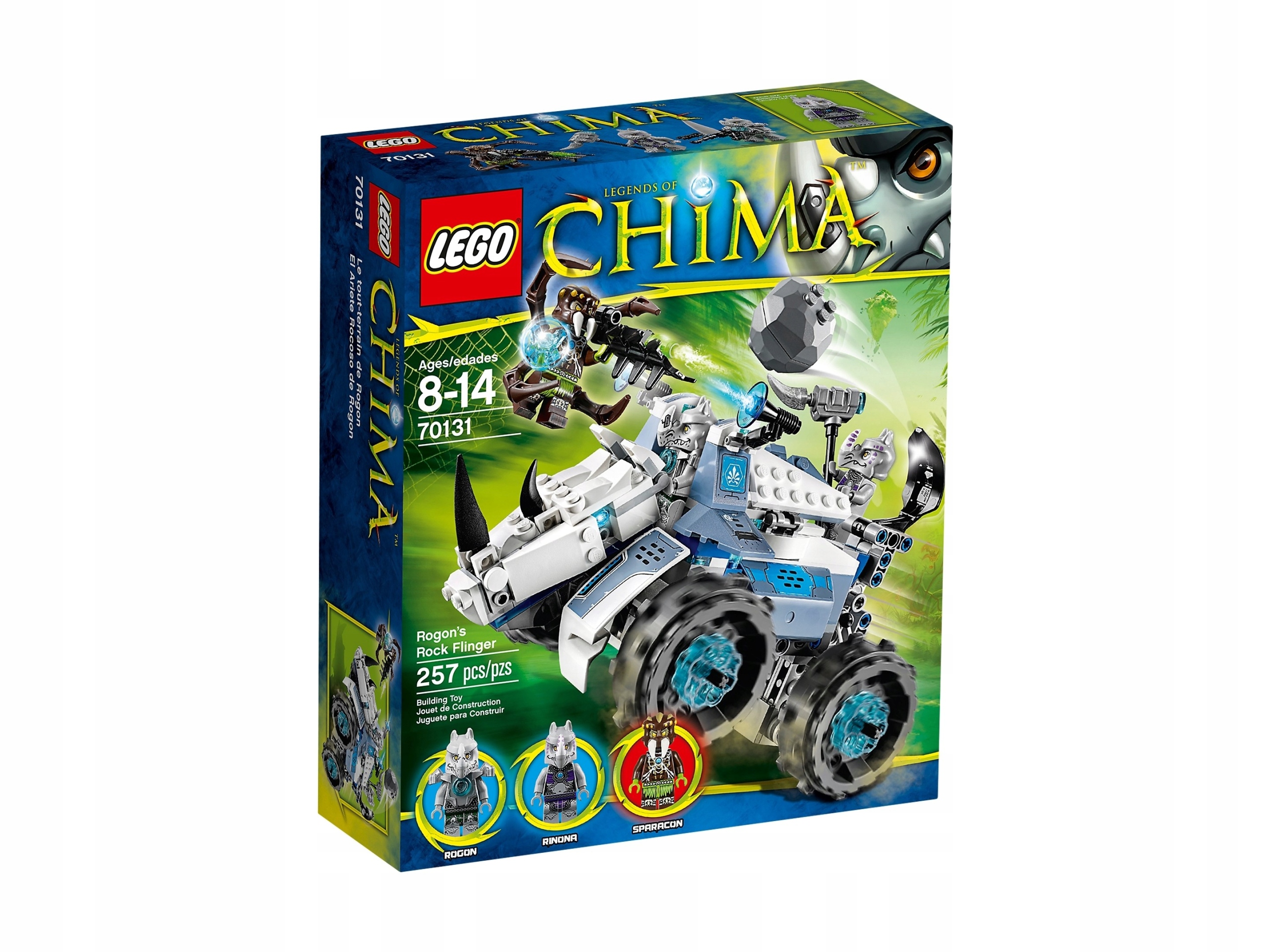 Lego Legends of Chima 70131 Rogonův vrhač skal Nové