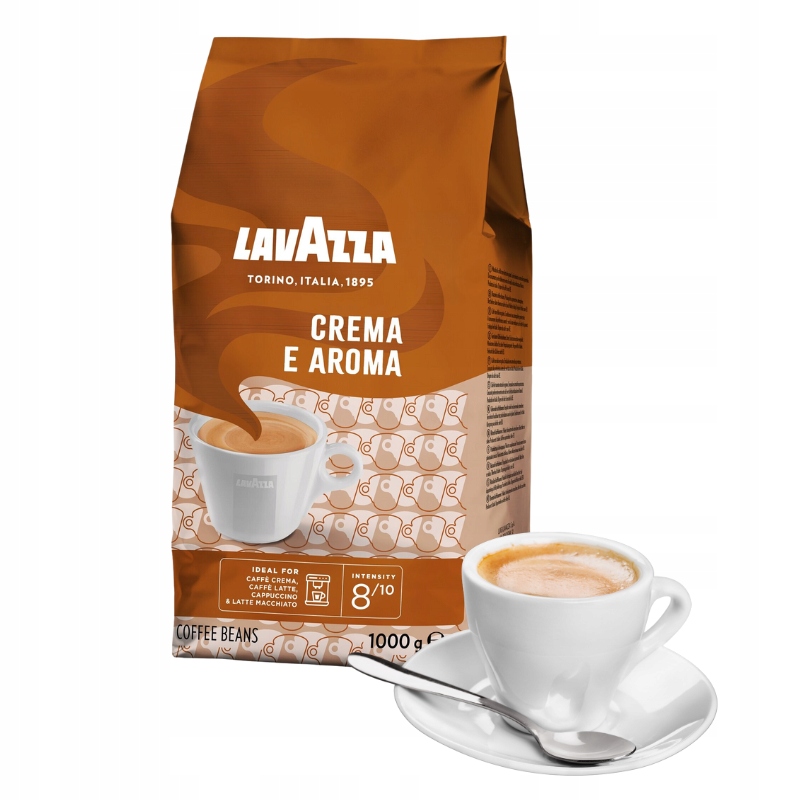 Levně Lavazza Crema e Aroma Káva Zrnková 1 kg.