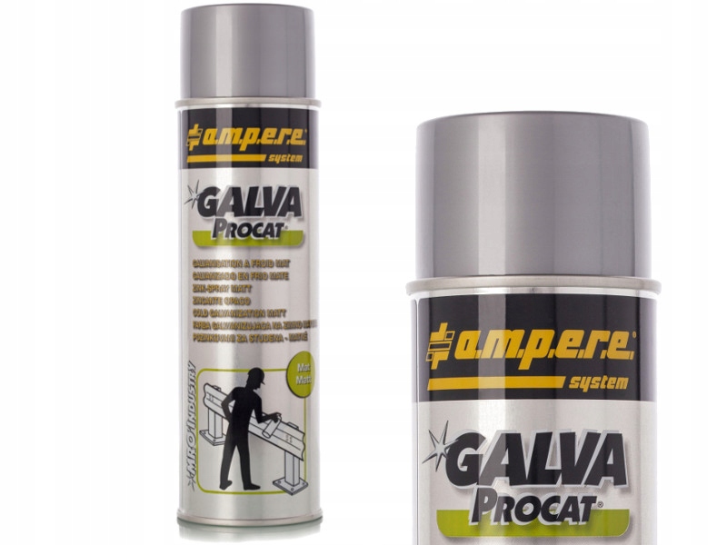 

Ampere Cynk Spray Matowy Mat 500ml Farba Podkład