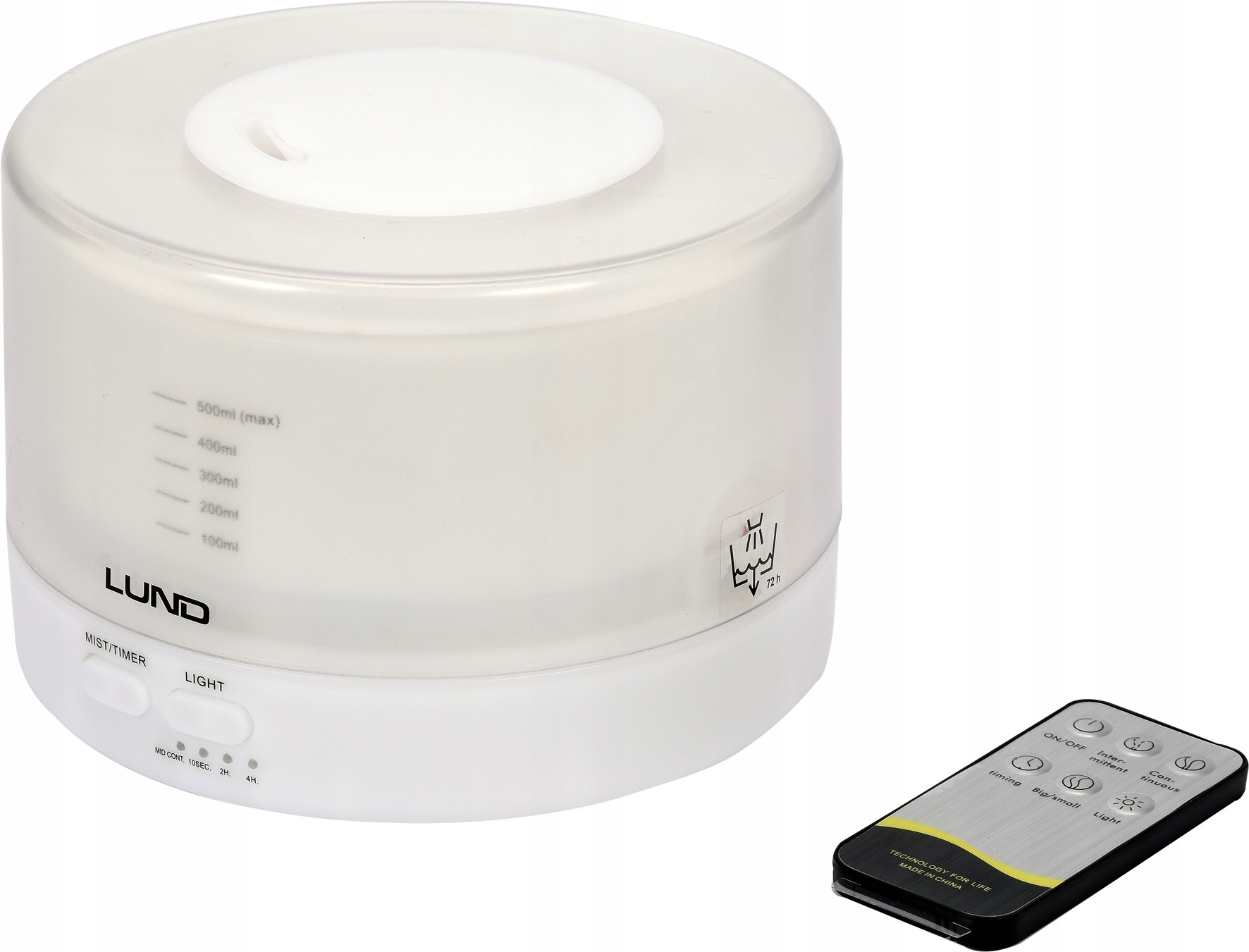 DYFUZOR ZAPACHOWY AROMATERAPIA 500ml LED + PILOT Kod producenta 66904