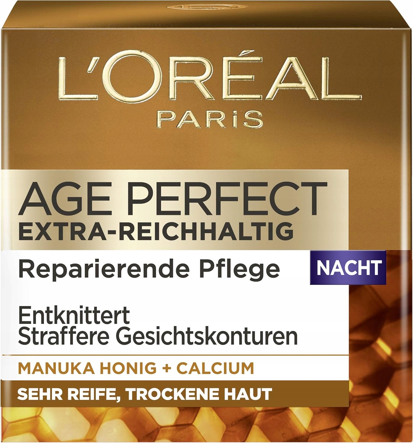 L'Oreal Paris Age Perfect Noční krém Manuka Med Obohacený 50 ml