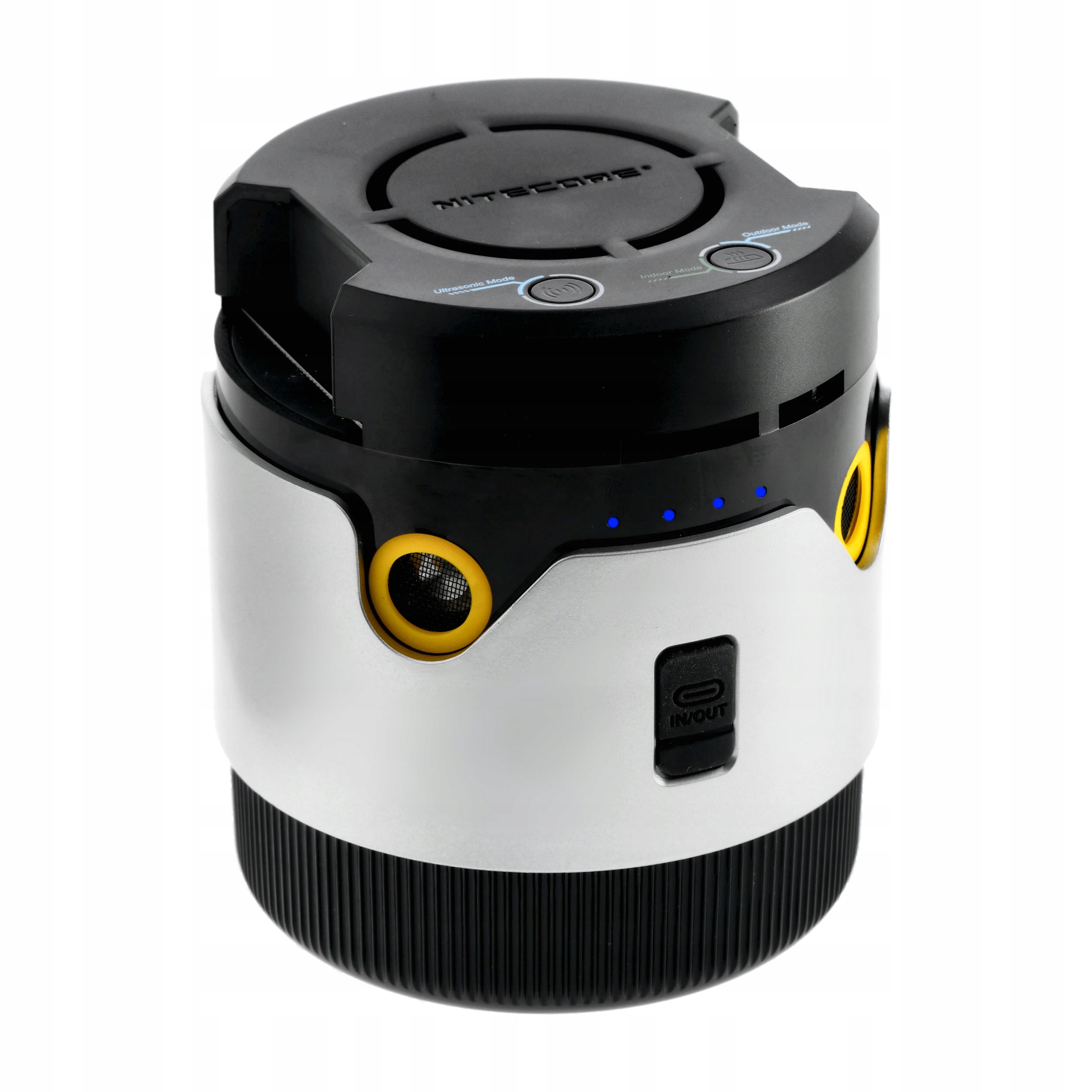 Odstraszacz komarów 2w1 Nitecore EMR30 szary bezprzewodowy fumigator Usb-c