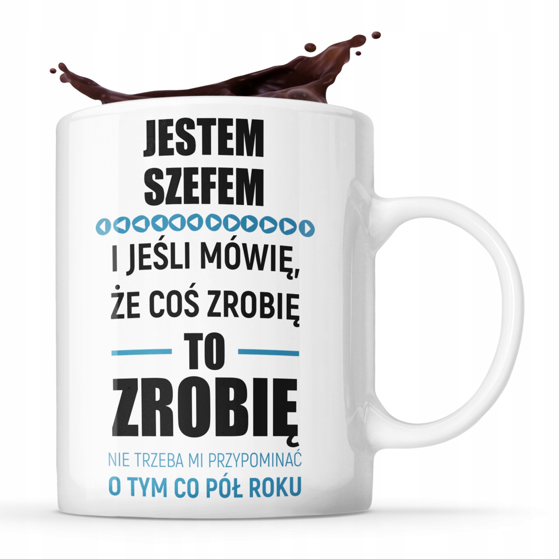 

Dla Szefa Śmieszny Kubek Upominek