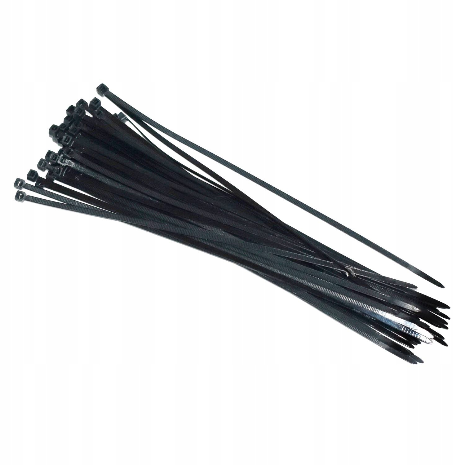 Opaski zaciskowe kablowe czarny 190x4,7 mm 50 szt. Trytytki trytki taśma