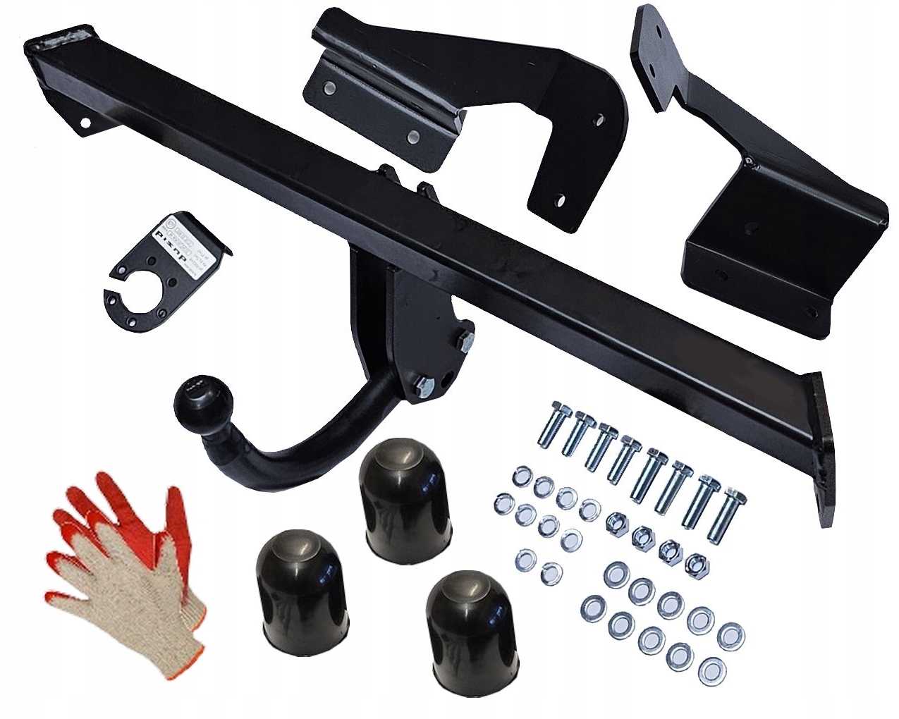 SOLIDNY 1300KG HAK HOLOWNICZY+OSŁONKI do KIA VENGA 2009do2020+FL +GRATISY Uciąg 1300 kg