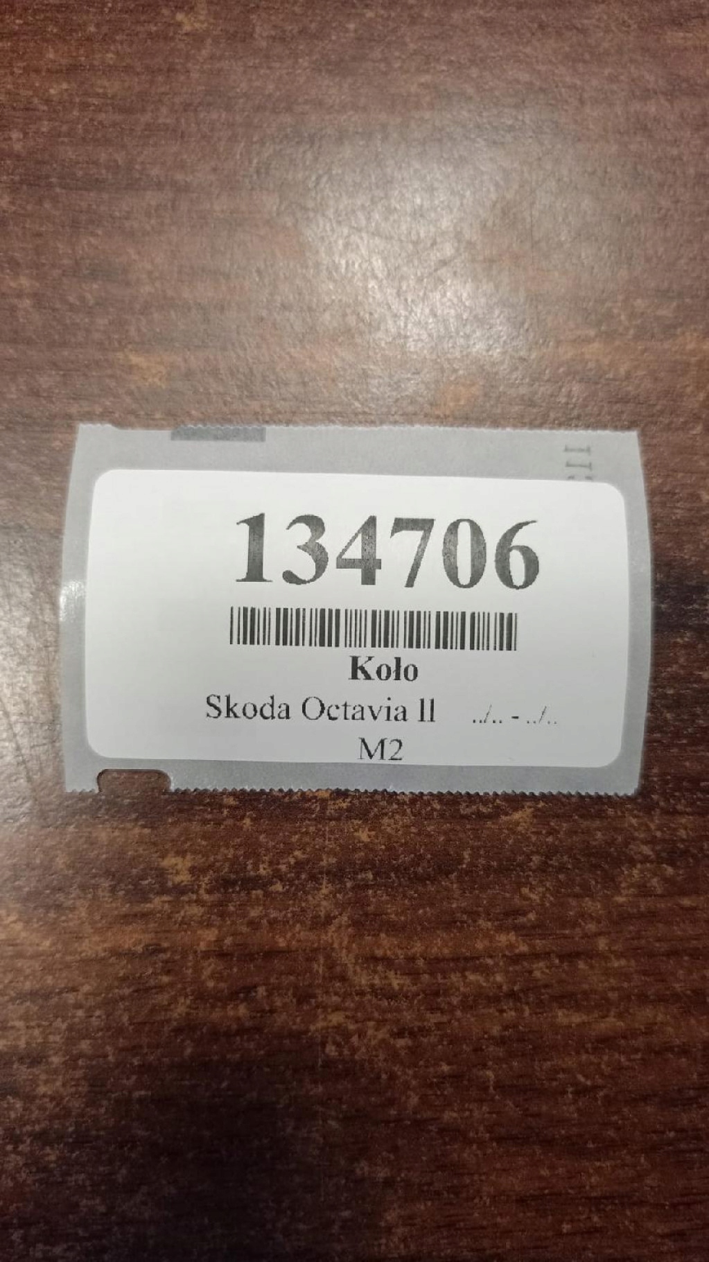 disk stalowa Skoda OE 6.0" x 15" 5x112